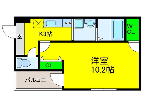 フジパレス高石駅西Ⅱ番館の物件間取画像